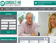 Tablet Screenshot of consult-hr.co.uk